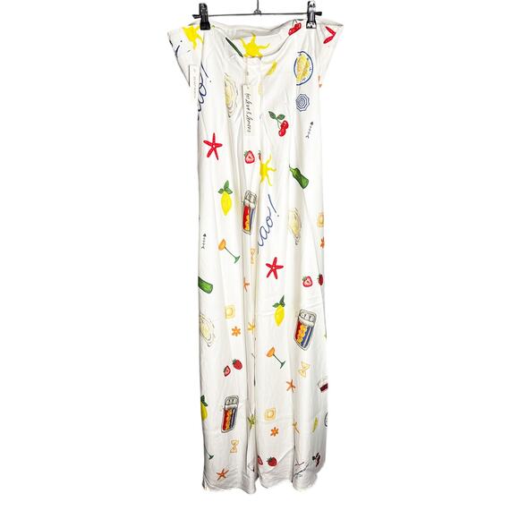 NWT For Love and Lemons Carla Maxi Dress‎ Size Large Ciao Strapless - Picture 4 of 7